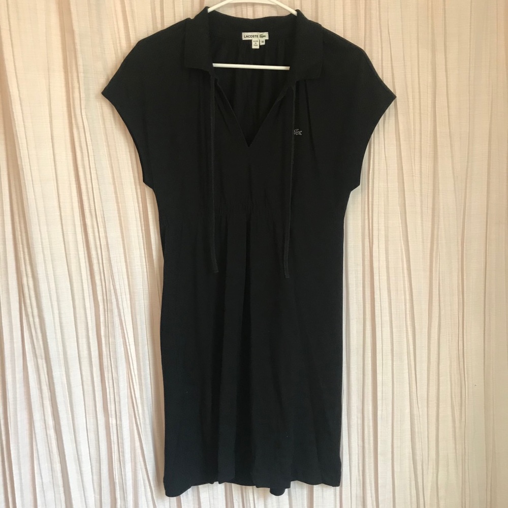 Lacoste Short Sleeve Pullover Dress